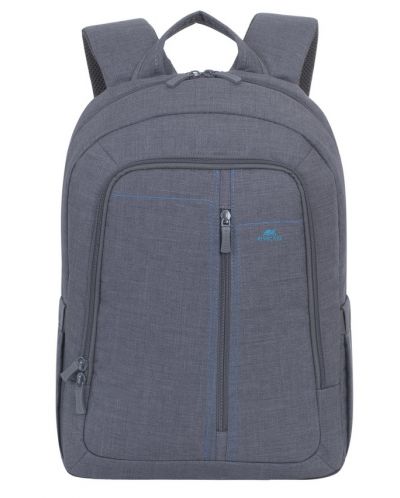 Чанта за лаптоп Rivacase - 7560, 15.6'', сива - 1
