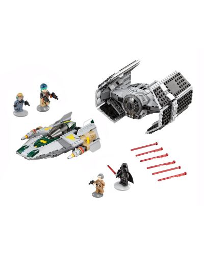 Конструктор Lego Star Wars TM - Vader's TIE Advanced vs. A-Wing Starfigh (75150) - 4