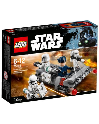 Конструктор Lego Star Wars – Боен пакет с транспортьор на First Order (75166) - 1
