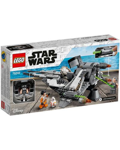 Конструктор Lego Star Wars - Black Ace TIE Interceptor (75242) - 5