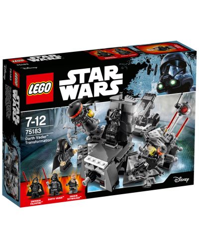 Конструктор Lego Star Wars – Трансформацията на Darth Vader™ (75183) - 1