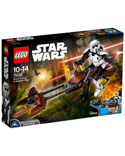 Конструктор Lego Star Wars – Scout Trooper™ и скутер (75532) - 1