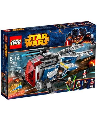 LEGO Star Wars: Полицейски боен кораб - Coruscant (75046)