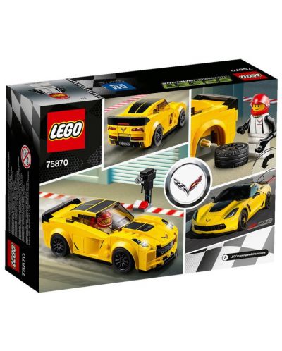Lego Speed Champions: Chevrolet Corvette Z06 (75870) - 4