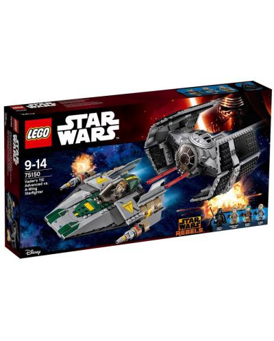 Конструктор Lego Star Wars TM - Vader's TIE Advanced vs. A-Wing Starfigh (75150) - 1
