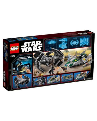 Конструктор Lego Star Wars TM - Vader's TIE Advanced vs. A-Wing Starfigh (75150) - 3