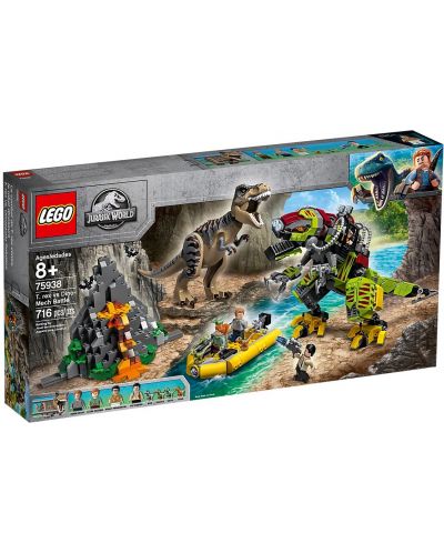 Конструктор Lego Jurassic World - T.Rex vs. Dino-Mech Battle (75938) - 1