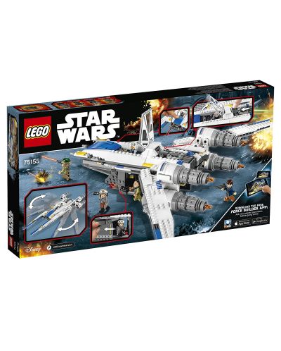 Конструктор Lego Star Wars - Бунтовнически изтребител с Y-образни крила (75155) - 3