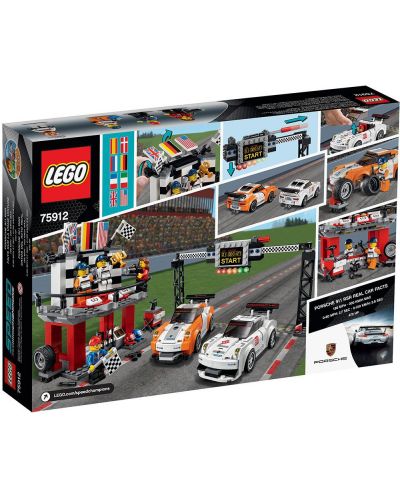 Lego Speed: Porsche 911 GT на финалната линия (75912) - 3