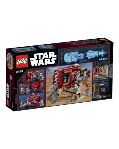 Lego Star Wars: Спийдъра на Рей (75099) - 1