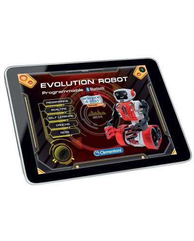 Научен комплект Clementoni Science & Play - Робот Evolution, с 8 режима - 4