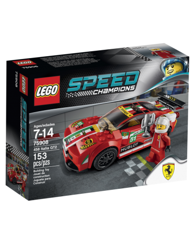 Lego Speed Champions: 458 Italia GT2 (75908) - 1