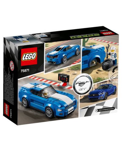Lego Speed Champions: Ford Mustang GT (75871) - 3