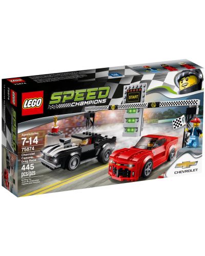Lego Speed Champions: Chevrolet Camaro Drag Race (75874) - 1