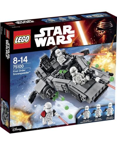 Конструктор Lego Star Wars - Сноуспийдър - First Order (75100) - 1