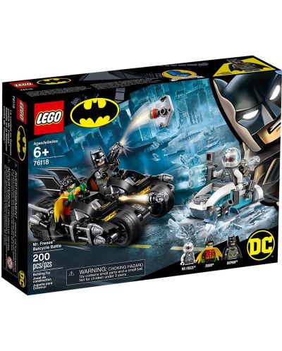 Конструктор Lego DC Super Heroes - Mr. Freeze Batcycle Battle (76118) - 1