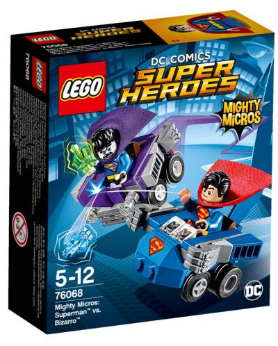 Конструктор Lego Super Heroes – Mighty Micros: Супермен™ срещу Бизаро™ (76068) - 1