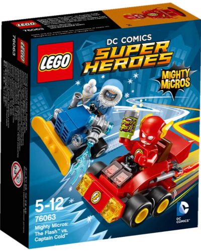LEGO Super Heroes: Флаш срещу Капитан Колд (76063)