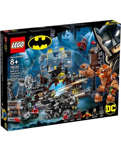 Конструктор Lego DC Super Heroes - Batcave Clayface Invasion (76122) - 1