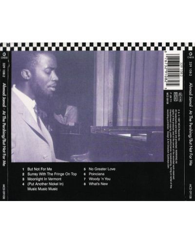 Ahmad Jamal - At The Pershing-But Not For Me (CD) - 2