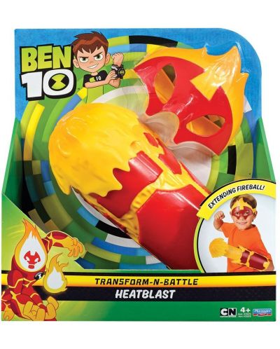 Комплект Ben 10 - Маска и ръкавица, Heatblast