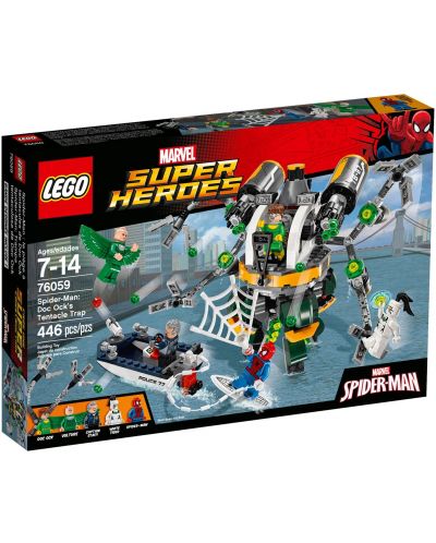 Конструктор Lego Super Heroes - Spider-Man: Капанът на Док Ок (76059) - 1