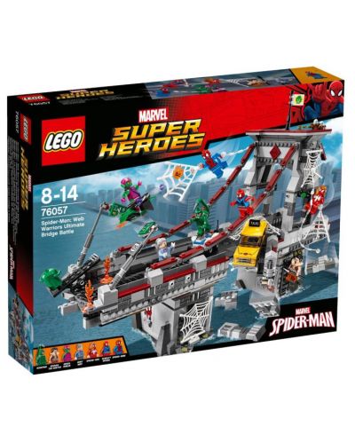 Конструктор Lego Super Heroes - Spider-Man: Битката на моста (76057) - 1