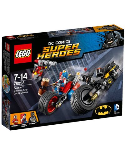 Конструктор Lego Super Heroes - Batman: Мотоциклетно преследване в Готъм сити (76053) - 1