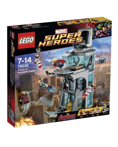 Lego Super Heroes: Avengers Age of Ultrоn - Attack on Avengers Tower (76038) - 1