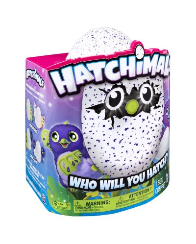 Интерактивна играчка Spin Master Hatchimals - Драконче в лилаво яйце - 17