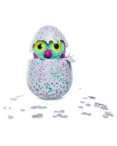 Интерактивна играчка Spin Master Hatchimals - Пингвинче в синьо-розово яйце - 12