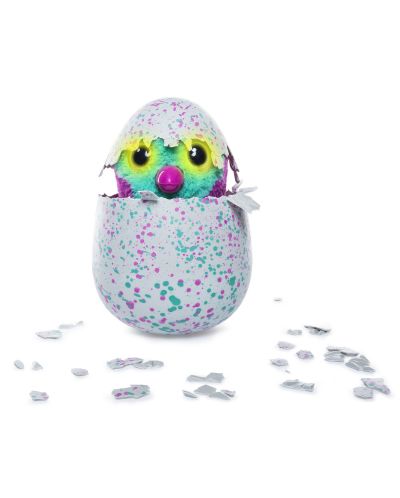 Интерактивна играчка Spin Master Hatchimals - Пингвинче в синьо-розово яйце - 11
