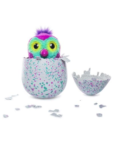 Интерактивна играчка Spin Master Hatchimals - Пингвинче в синьо-розово яйце - 10