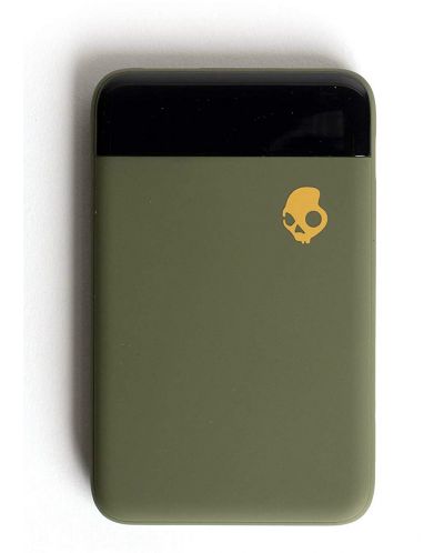 Портативна батерия Skullcandy - Stash Mini, 5000 mAh, Moss - 3
