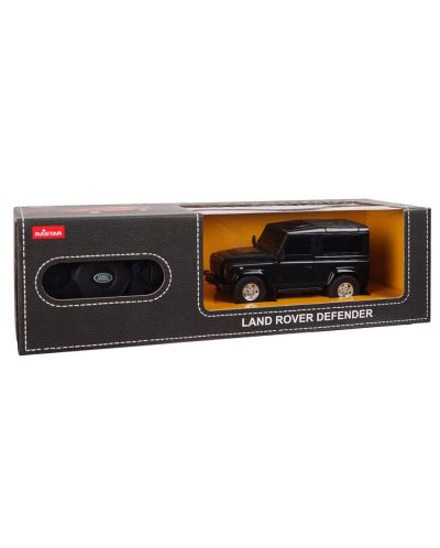 Радиоуправляем джип Rastar - Land Rover Defender, 1:24,Черен - 6