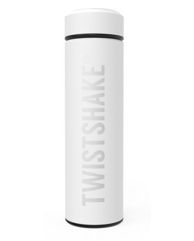 Детски термос Twistshake Hot or Cold Pastel - Бял, 420 ml - 2