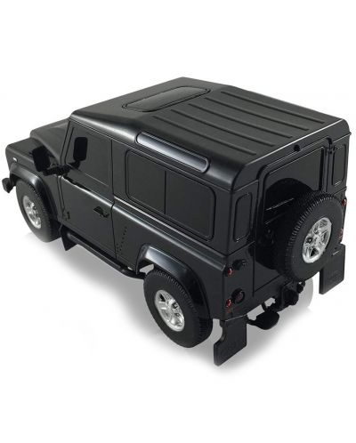 Радиоуправляема количка Rastar - Land Rover Denfender, с отварящи се врати и багажник,Черен - 3