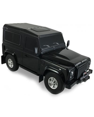 Радиоуправляема количка Rastar - Land Rover Denfender, с отварящи се врати и багажник,Черен - 2