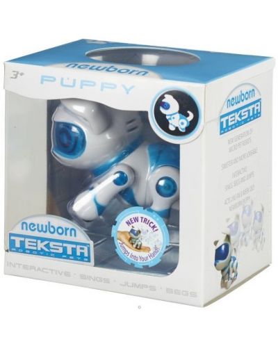 Интерактивна играчка Teksta - Мини куче-робот (разопакован) - 6