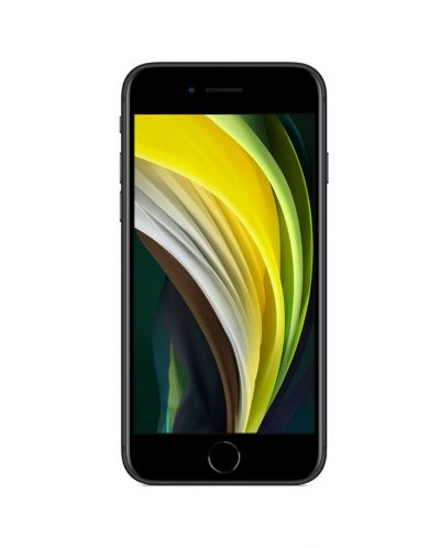 Смартфон iPhone SE (2nd gen) - 4.7", 128GB, черен - 2