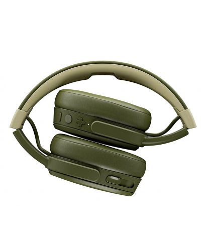 Безжични слушалки с микрофон Skullcandy - Crusher Wireless, Moss/Olive - 4