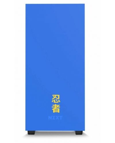 Кутия NZXT - H700i Smart Ninja Edition, mid tower, синя/прозрачна - 3