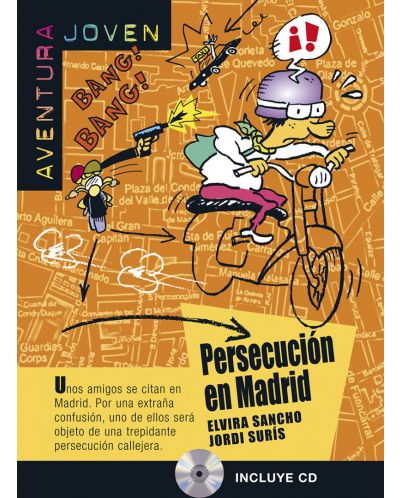 Aventura Joven A1 - Persecucion en Madrid + CD - 1