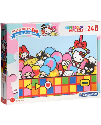 Пъзел Clementoni от 24 макси части - Hello Kitty - 1