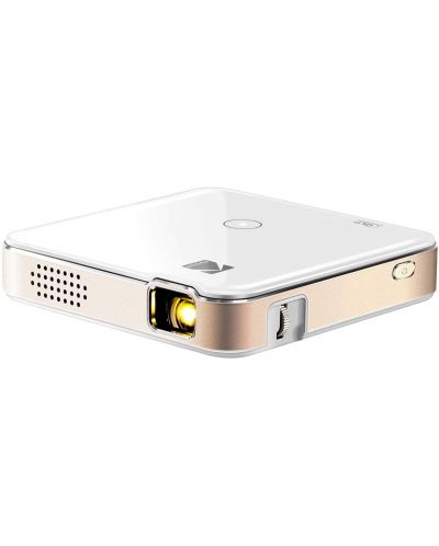 Мини проектор Kodak - Luma 150, FHD, USB, HDMI, Micro SD, бял