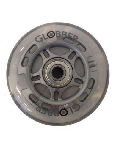 Комплект резервни колелца Globber - Светещи, 2 броя, 8 cm - 1