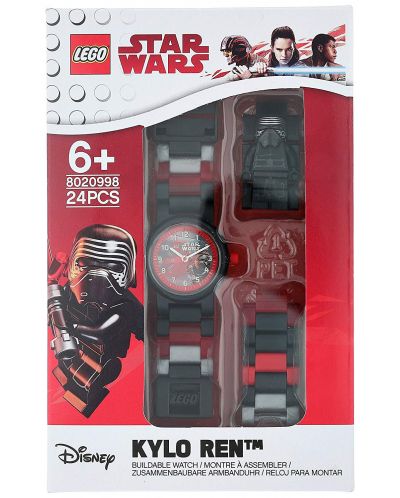 Ръчен часовник Lego Wear - Star Wars, Kylo Ren - 8