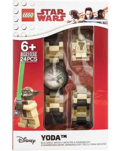 Ръчен часовник Lego Wear - Star Wars, Yoda - 8