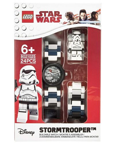 Ръчен часовник Lego Wear - Star Wars, Stormtrooper - 8