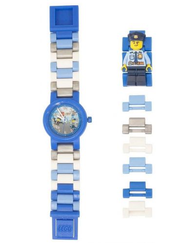 Ръчен часовник Lego Wear - Lego City, Полицай - 4